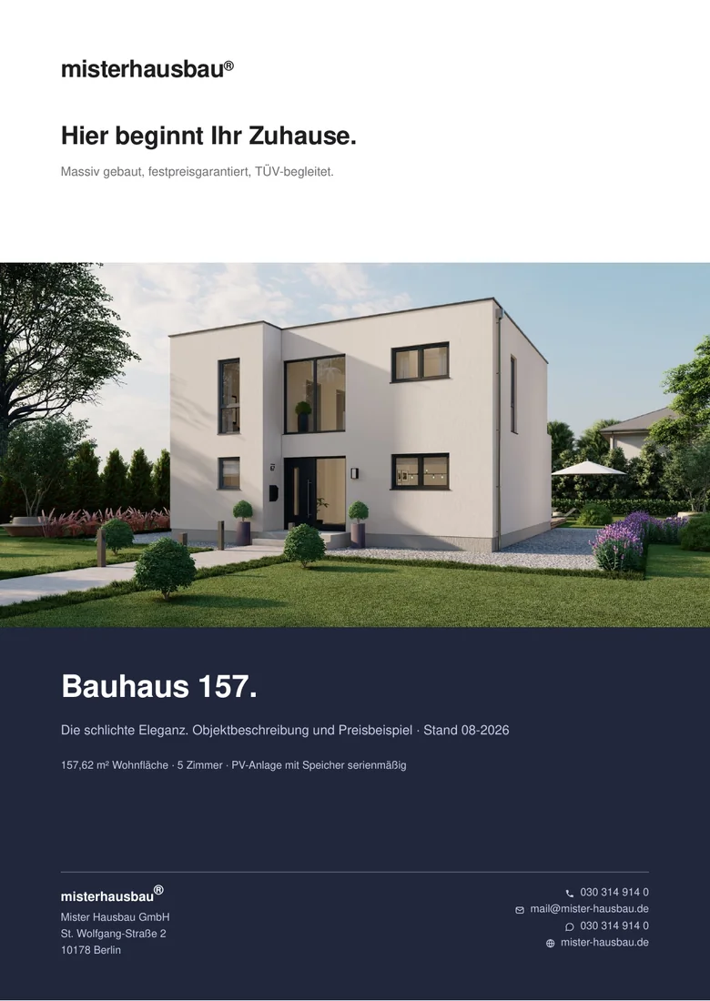 Cover Exposé Bauhaus 157