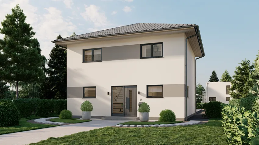 Stadtvilla 126, Eingangsansicht